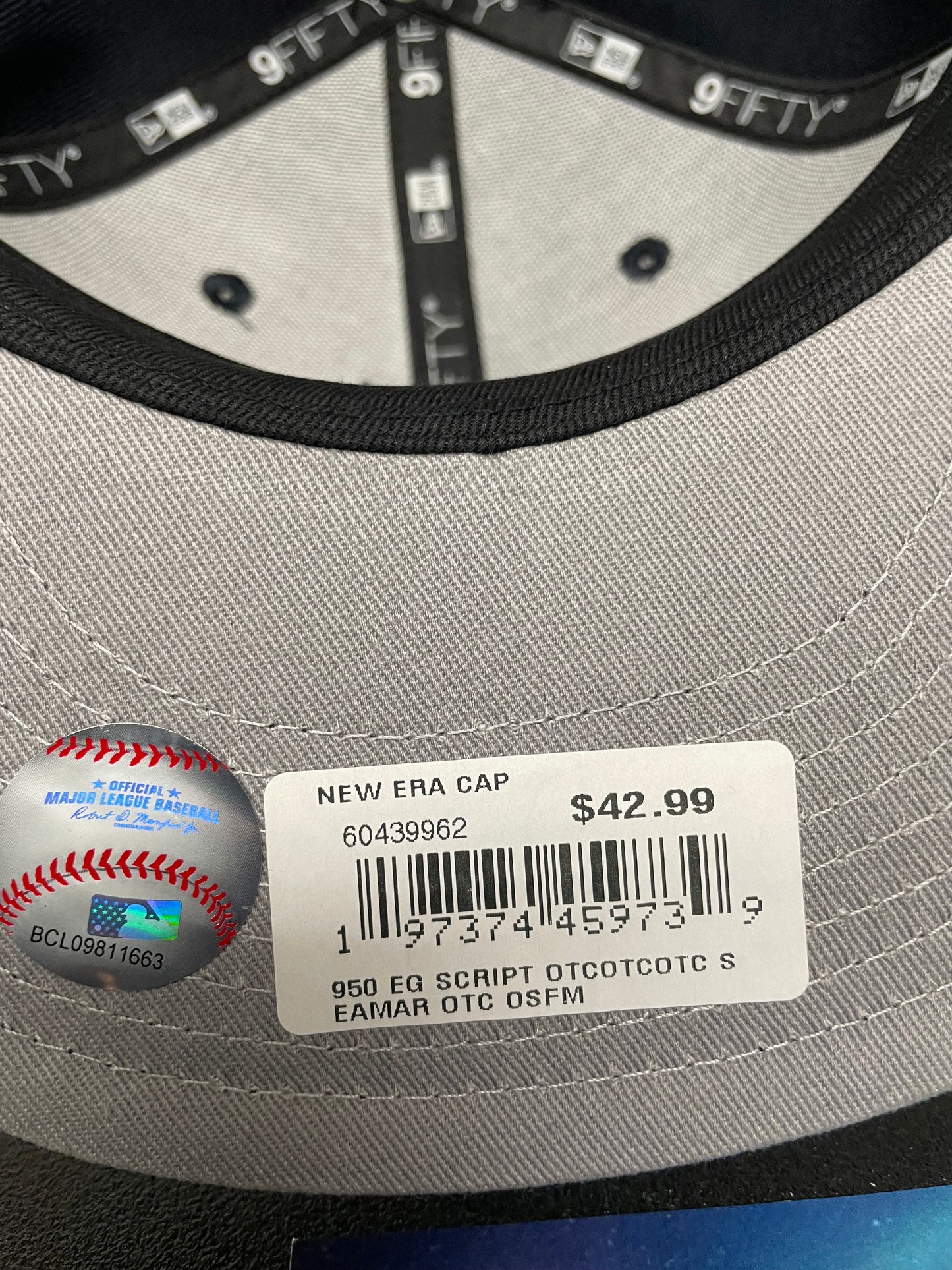 Seattle Mariners wordmark new era hat