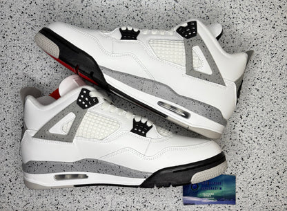 Jordan 4 White Cement