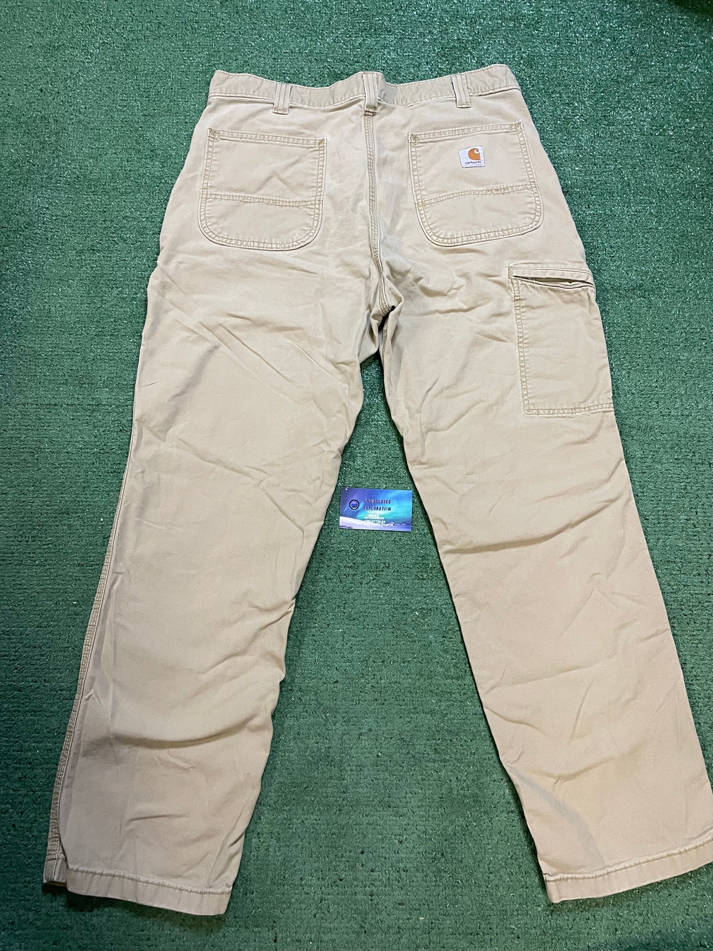 Carhartt tan carpenter pants