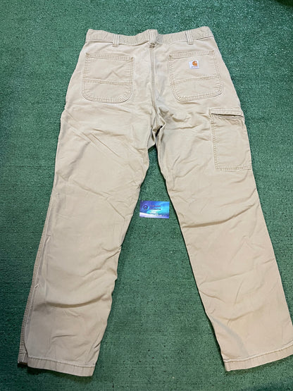 Carhartt tan carpenter pants