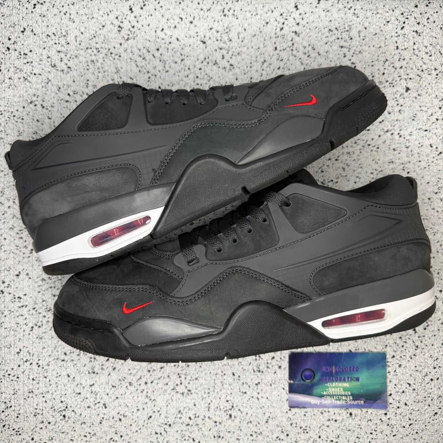 Jordan 4 RM Nigel Sylvester Driveway Grey 10.5 Men/ 12 Women “Preowned”