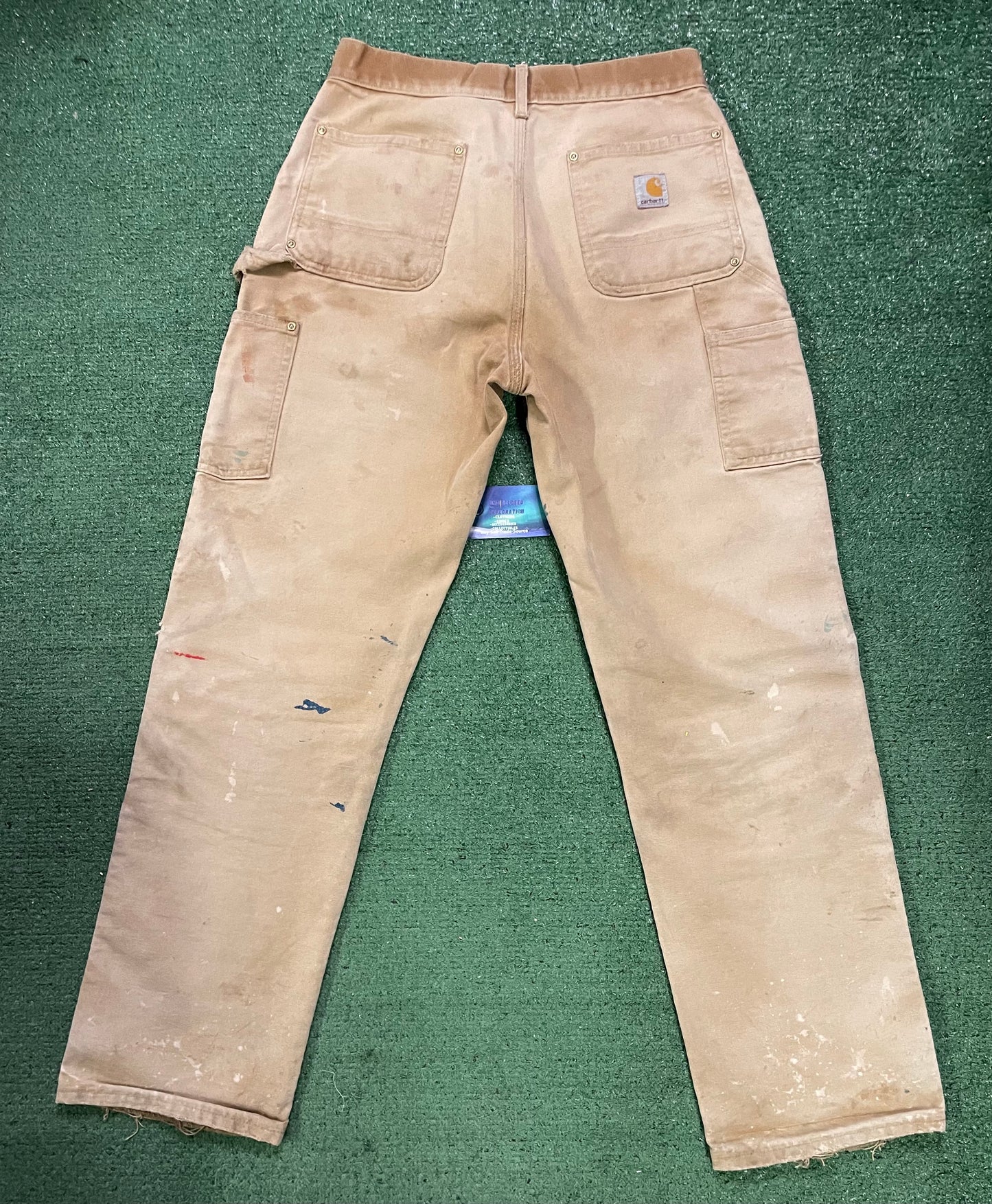 Carhartt beige double knees pants