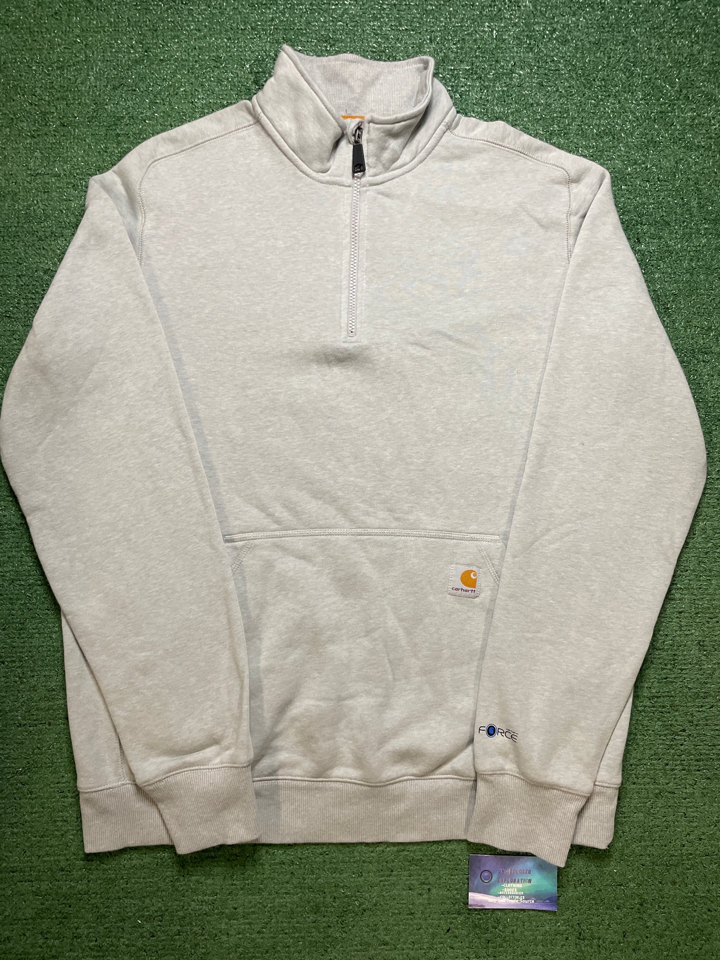 Carhartt grey Quarter Zip
