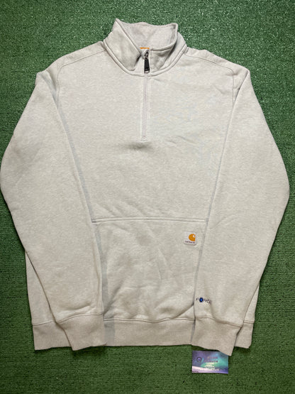 Carhartt grey Quarter Zip