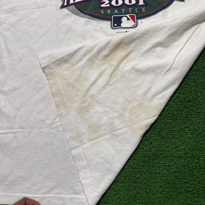 Vintage MLB All Star Seattle 2001 Shirt