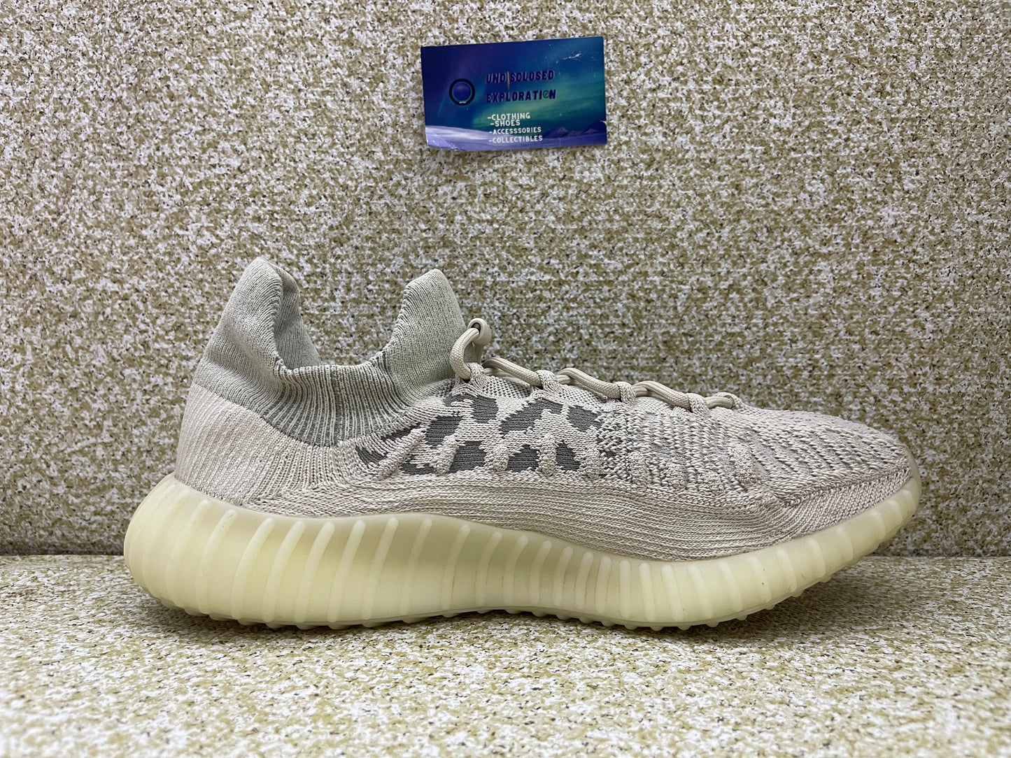 Yeezy 350 V2 CMPCT Slate Bone 10.5 Men/12 Women “Preowned”