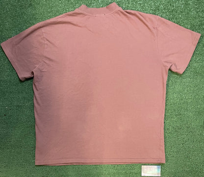 boohooMAN salmon basic tee