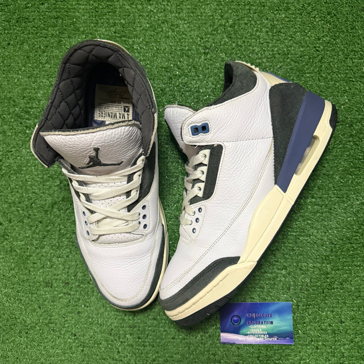 Jordan 3 A Ma Maniere Diffused Blue 10 Men “Preowned”