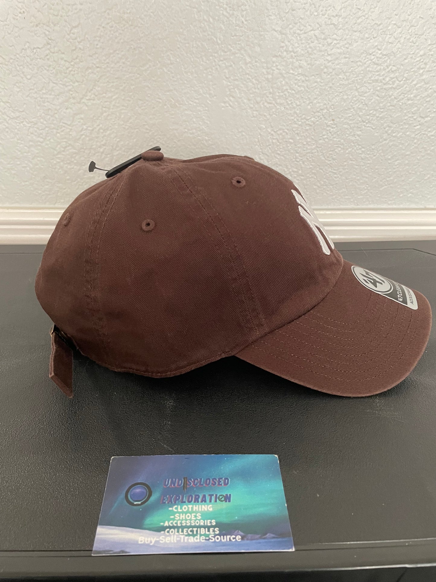 New York brown hat