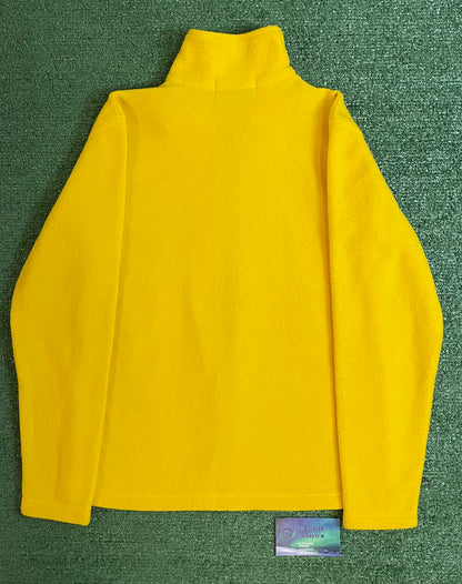 Vintage 1990s polo sport fleece yellow