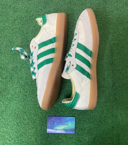 Adidas wales bonner samba cream green 11men/12.5women