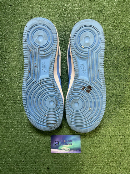 Nike Air Force 1 low color of the month university blue size 8.5men/10women