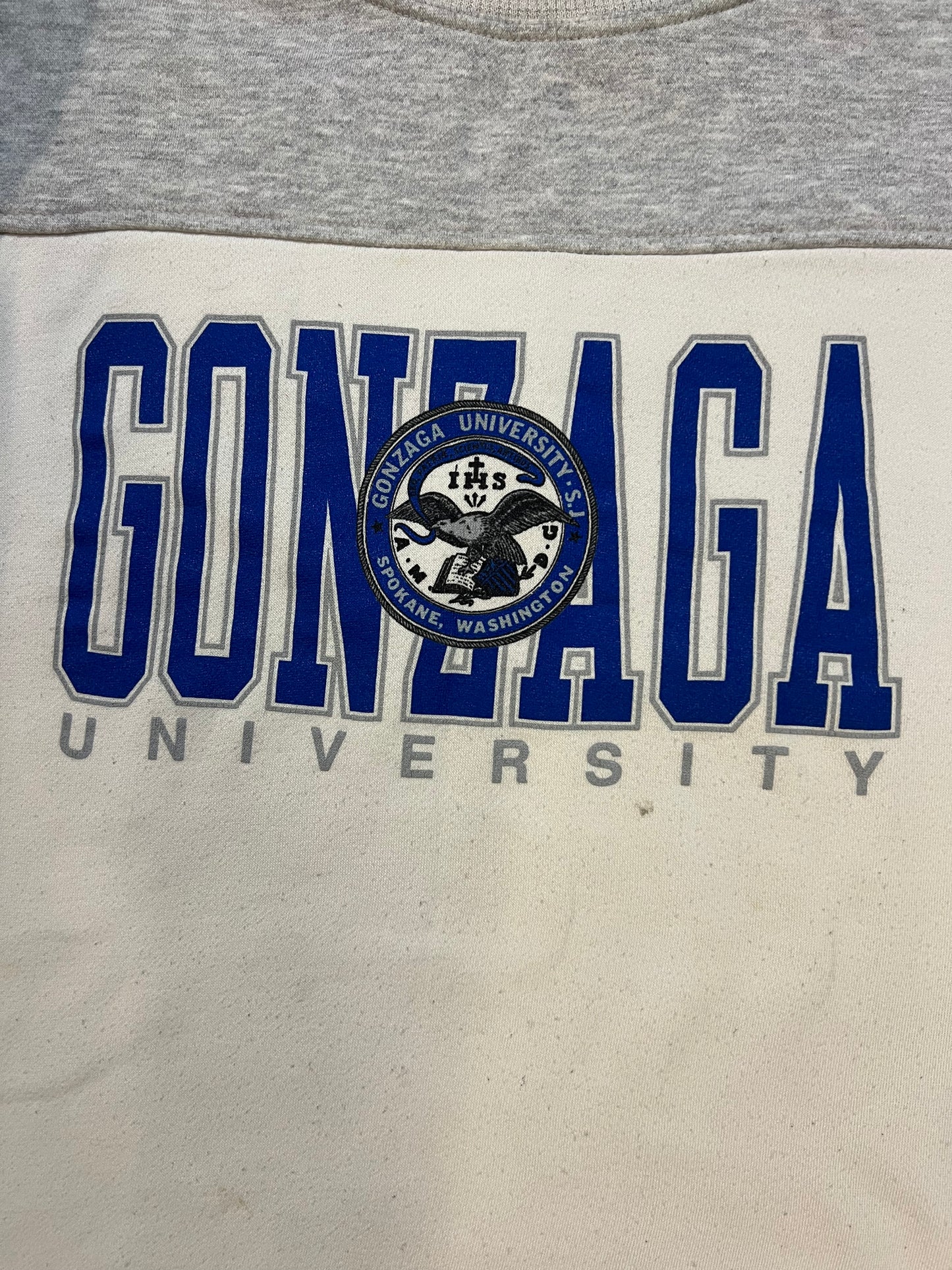 Vintage 1990s Gonzaga university crewneck