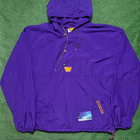 Vintage Washington Huskies Windbreaker