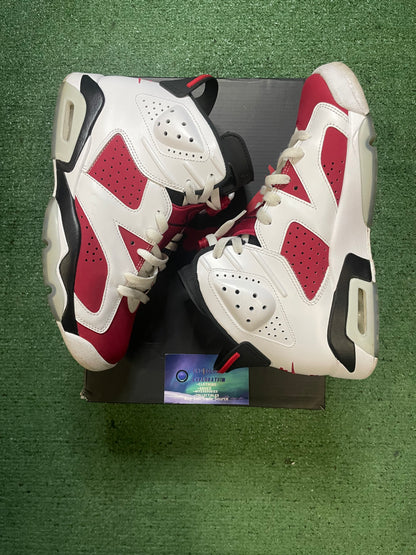 Air Jordan 6 Carmine 2021 size 8.5men/10women