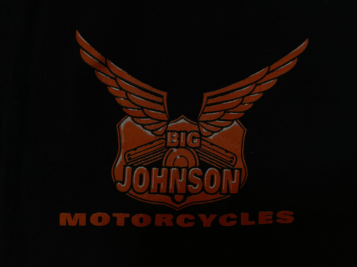 Vintage 1990s Big Johnson  Motorcycles the bitch fell off motorcycle tee
