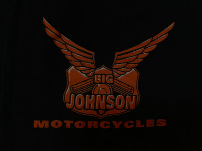 Vintage 1990s Big Johnson  Motorcycles the bitch fell off motorcycle tee