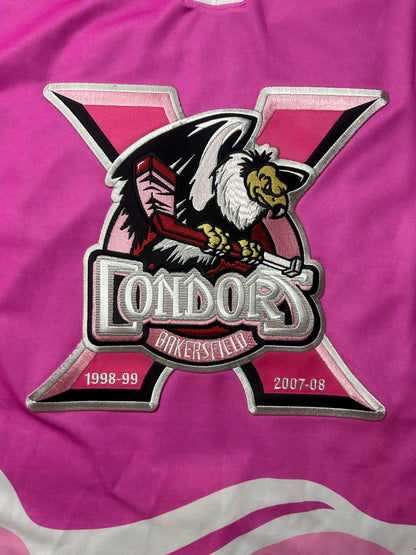 Pink Bakersfield Condors Hockey Jersey