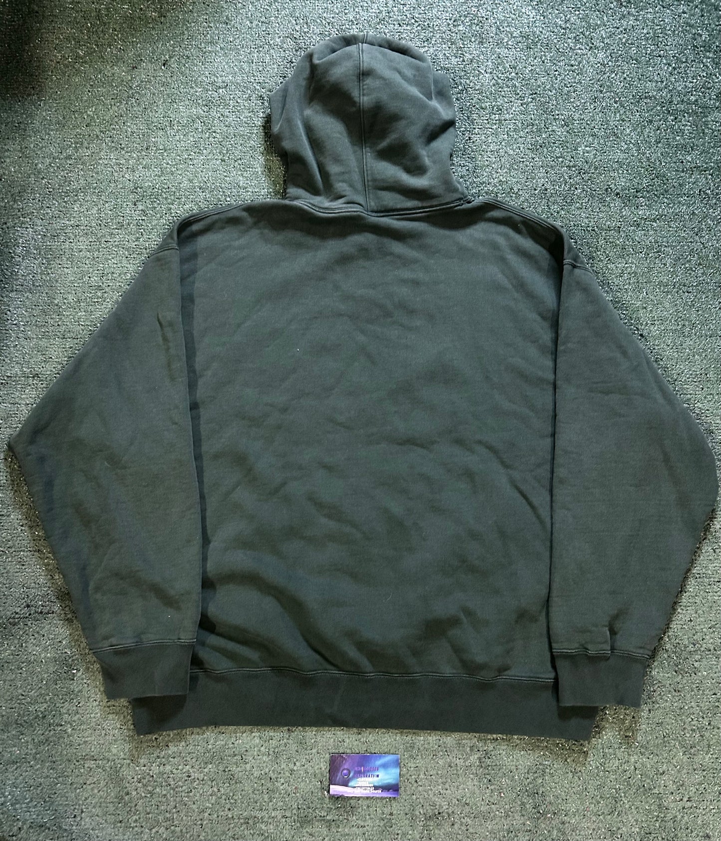 Nike forest green solo swoosh hoodie