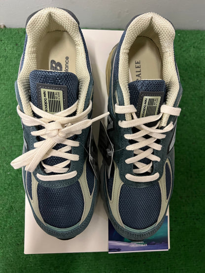 New balance 990v4 x Auralee blue