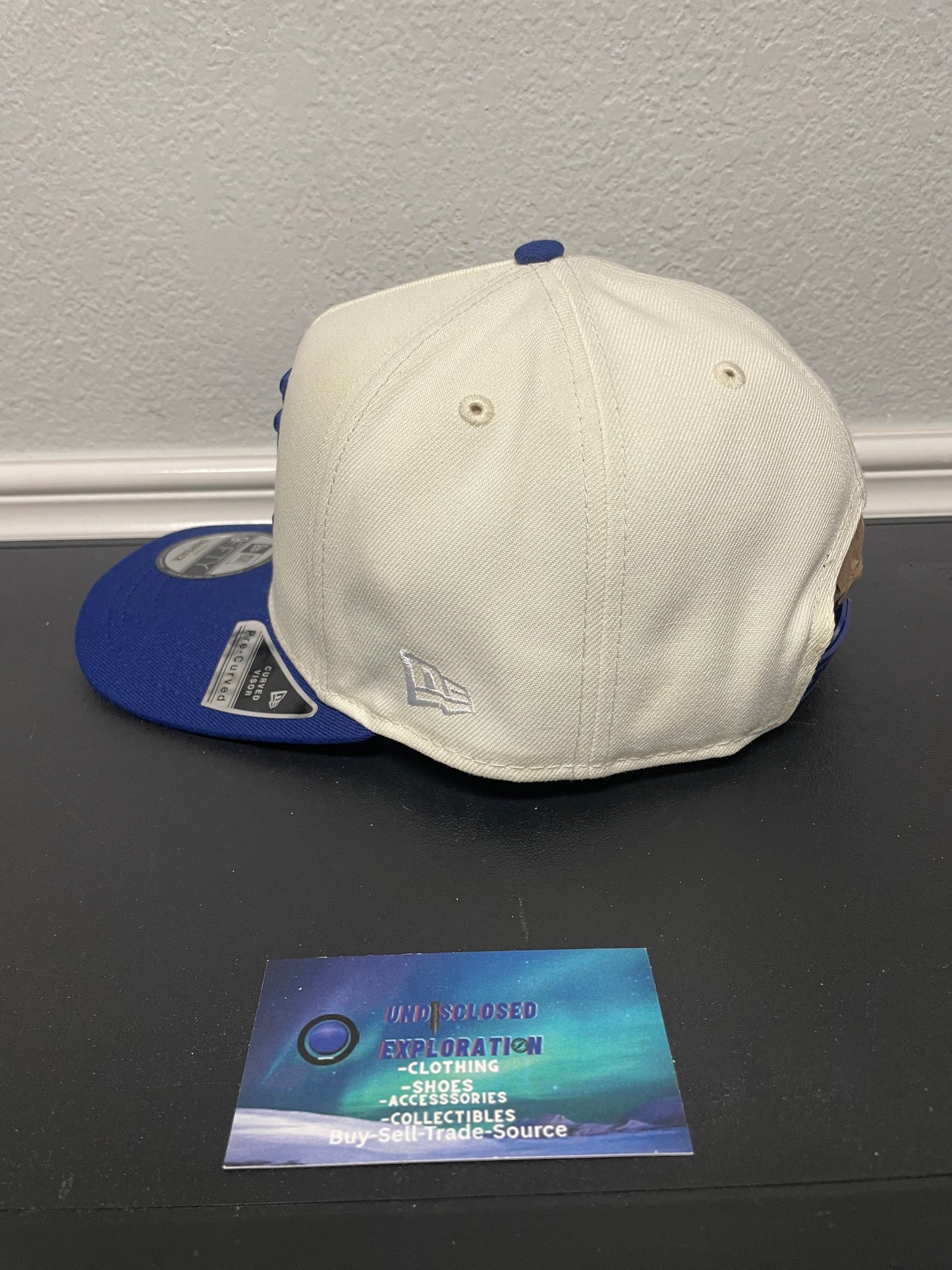 Los Angeles Dodgers Upside down new era white & blue hat