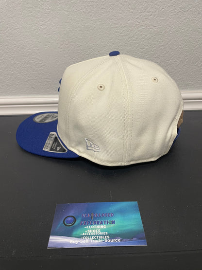Los Angeles Dodgers Upside down new era white & blue hat