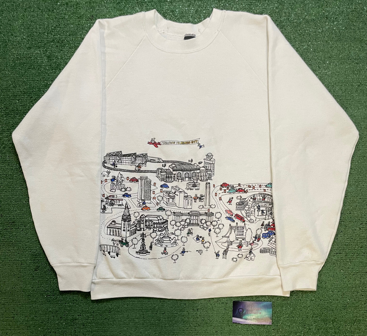 Vintage 1980s welcome to Kansas City crewneck