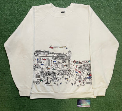 Vintage 1980s welcome to Kansas City crewneck