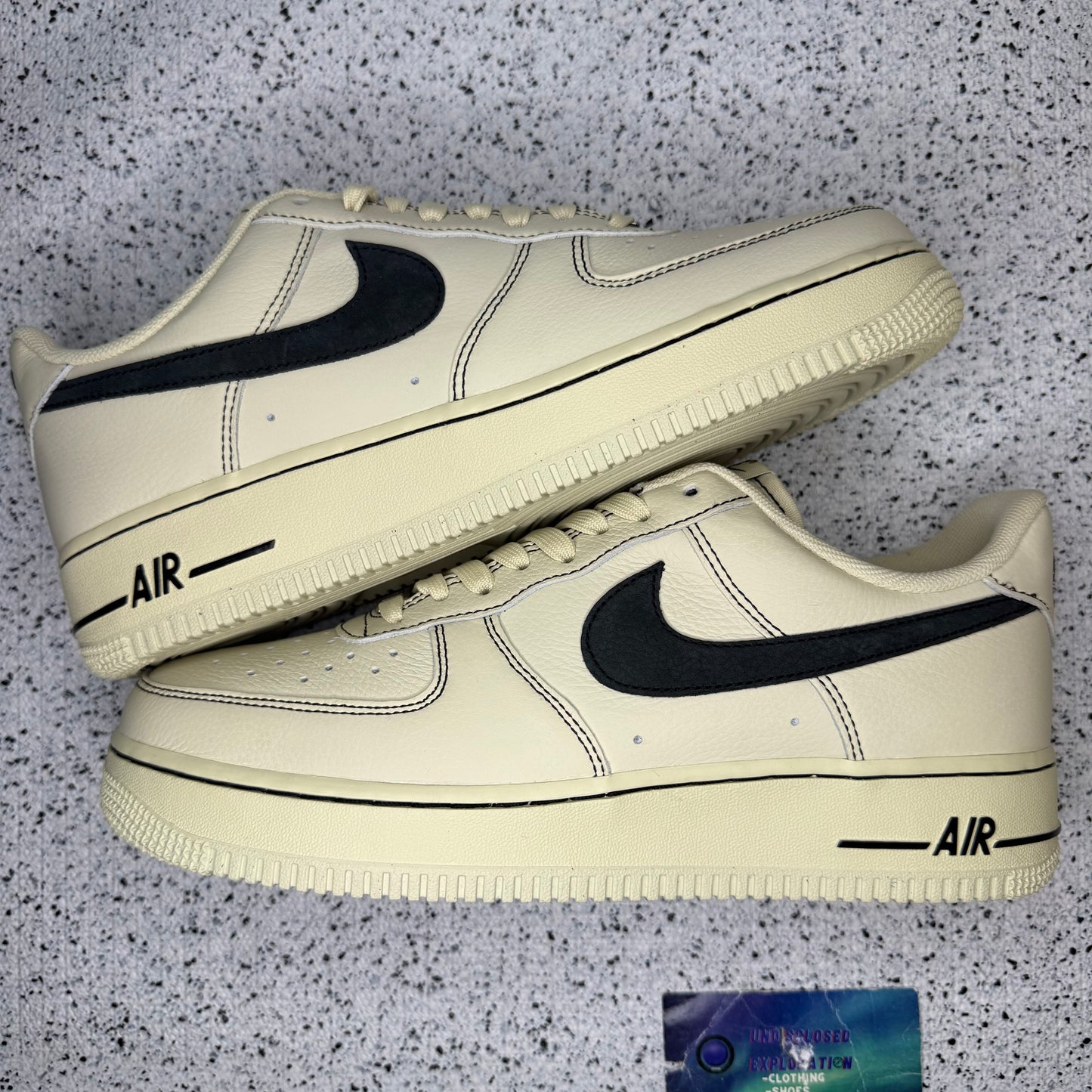 Nike Air Force 1 Low Light Khaki Black