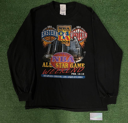 Vintage 2004 NBA All Star Game East Vs West longsleeve