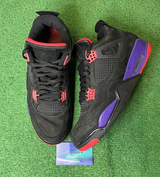 Jordan 4 raptor size 11men/12.5women