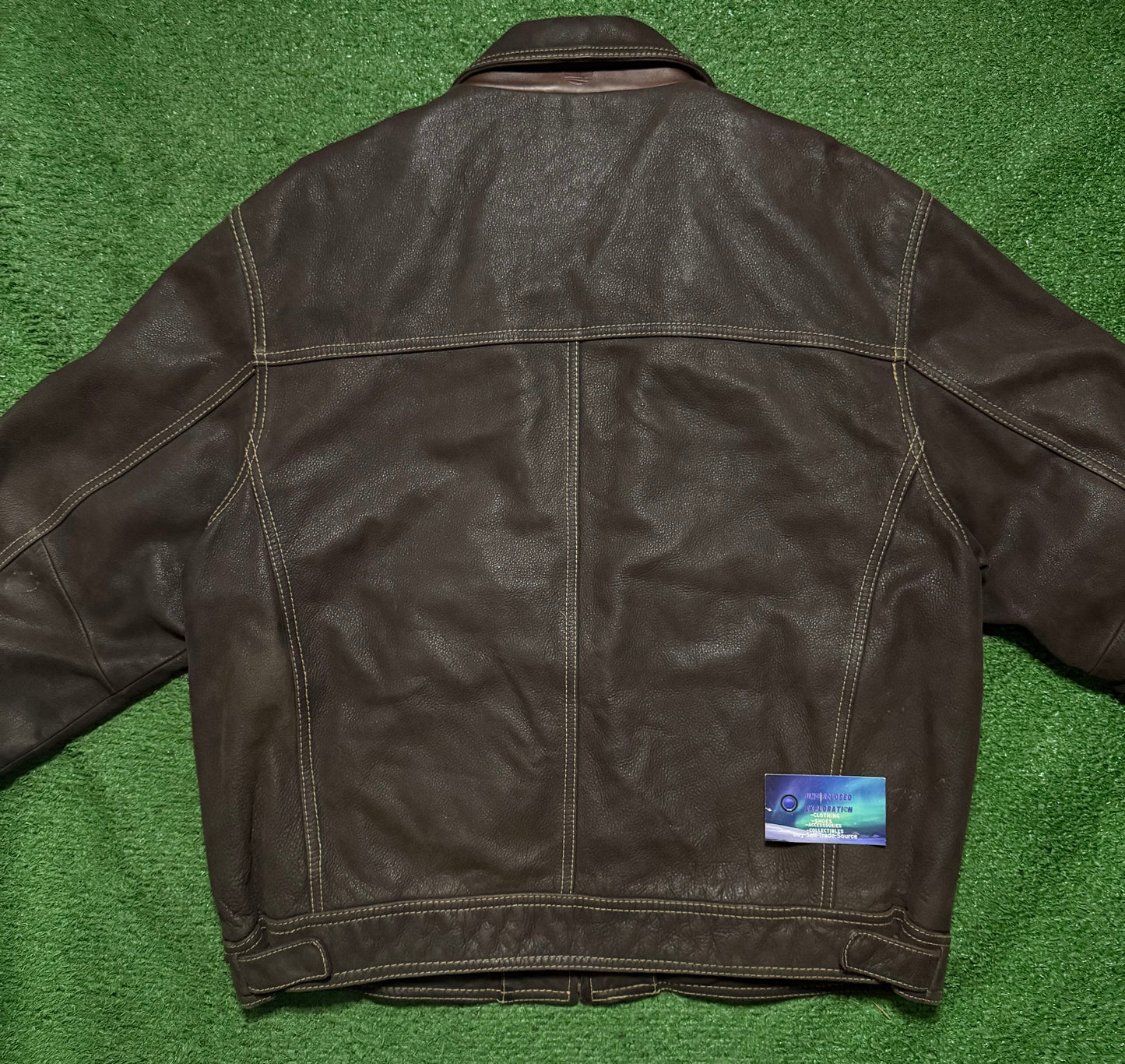 Vintage Timberland Leather Jacket