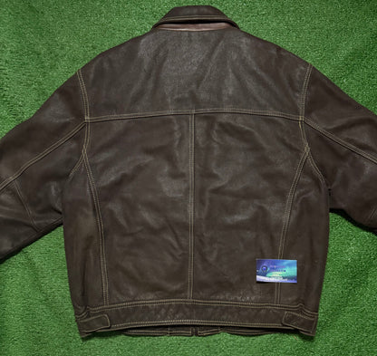 Vintage Timberland Leather Jacket
