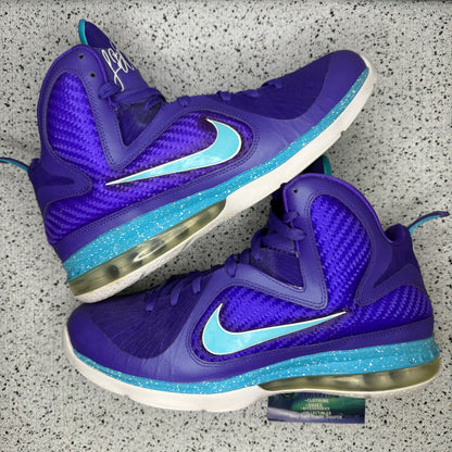 Nike LeBron 9 Summit Lake Hornets 10 Men “Preowned”