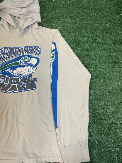 Vintage 1980s Seattle Seahawks tidal wave hoodie