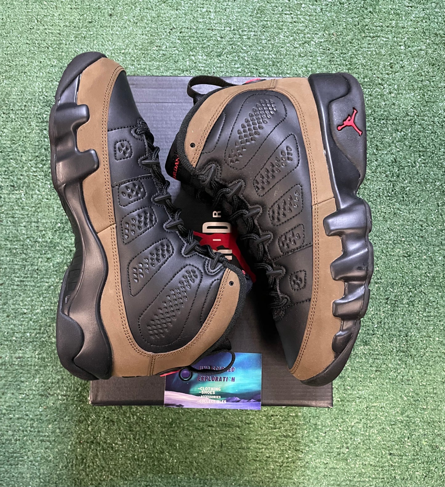 Air Jordan 9 olive 2024