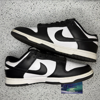 Nike Dunk Low Black White 11.5 Men “Preowned”