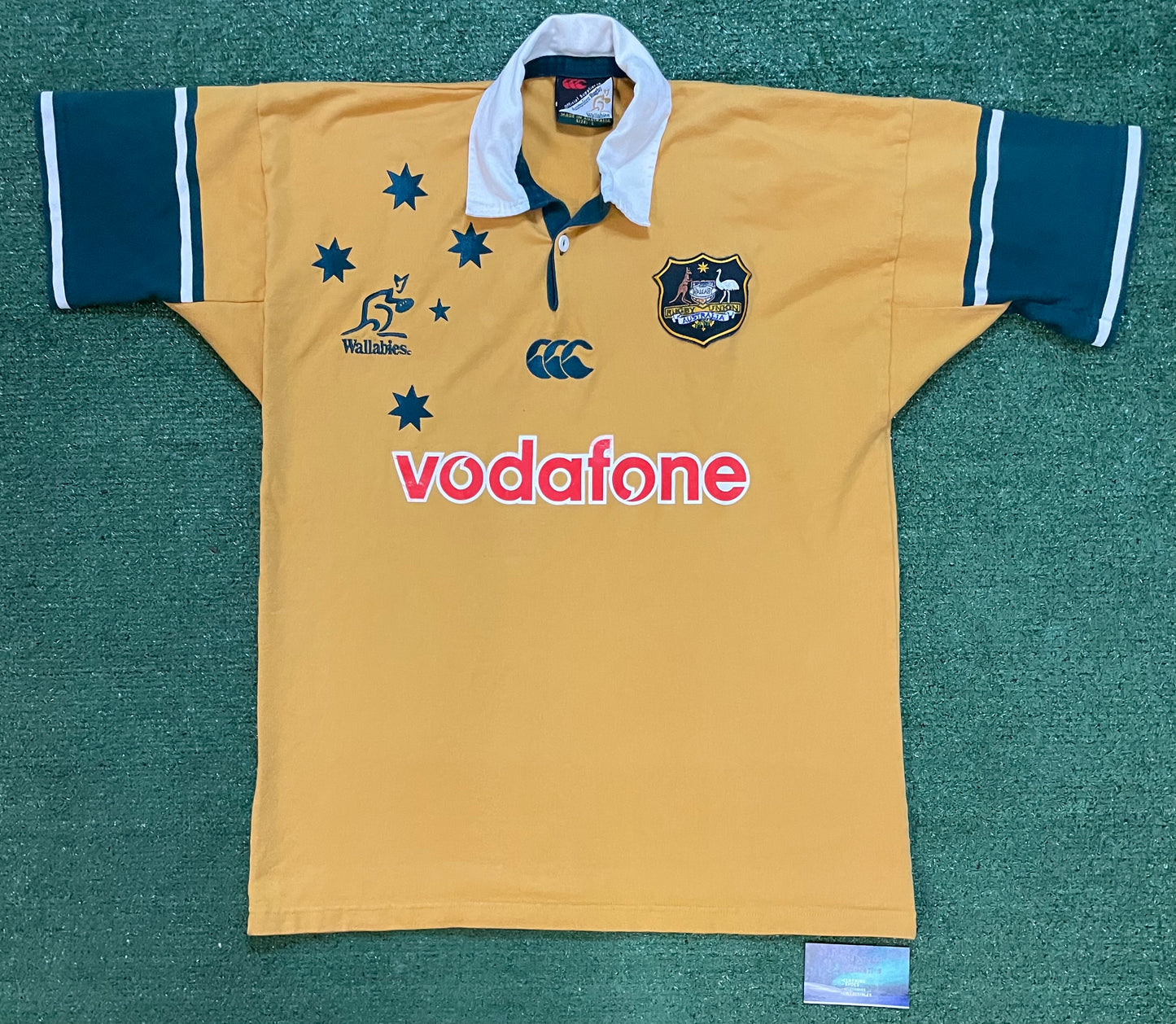 Vintage 1990s Australia wallabies Canterbury rugby union jersey