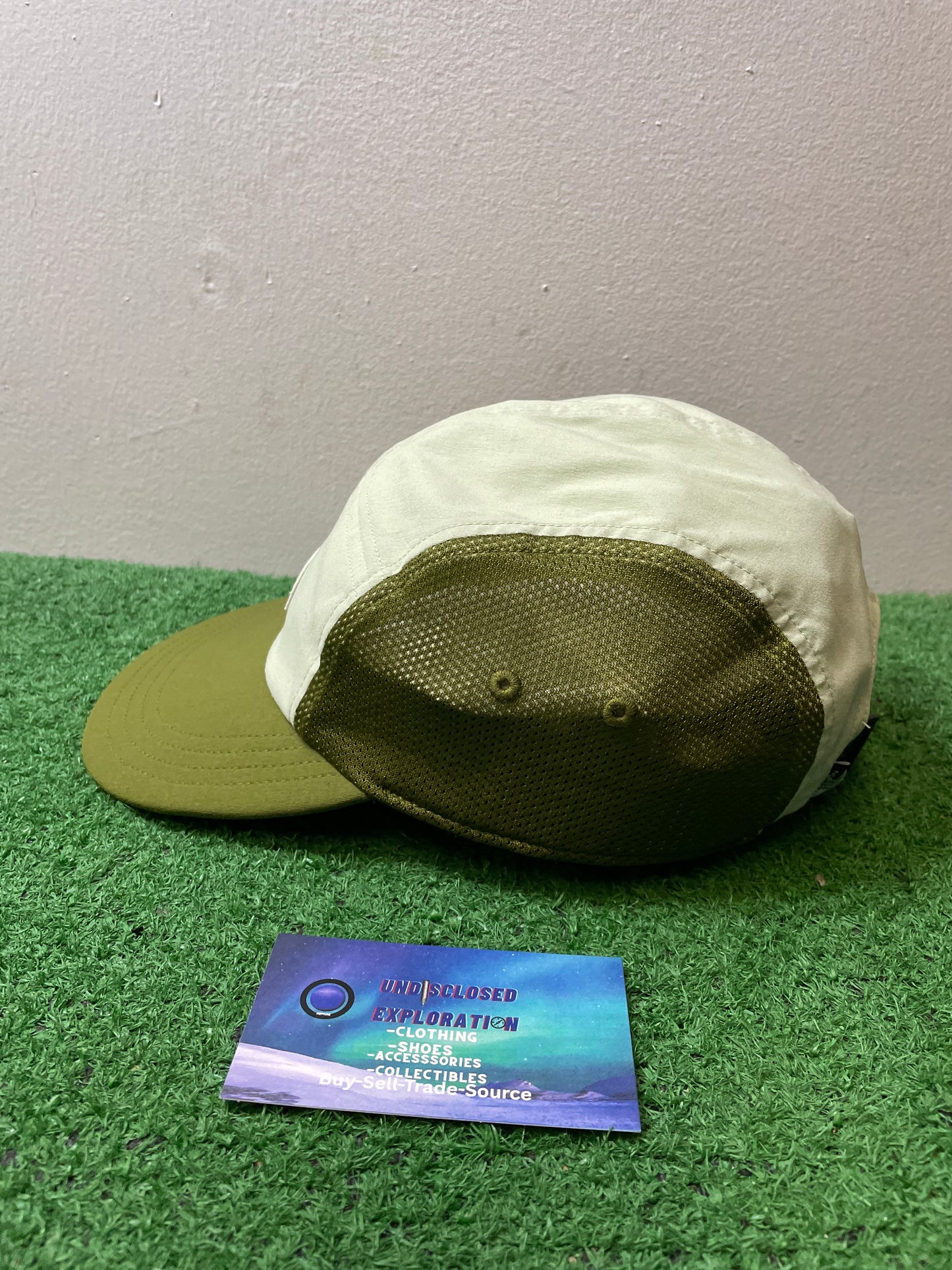 North Face class V camp olive hat