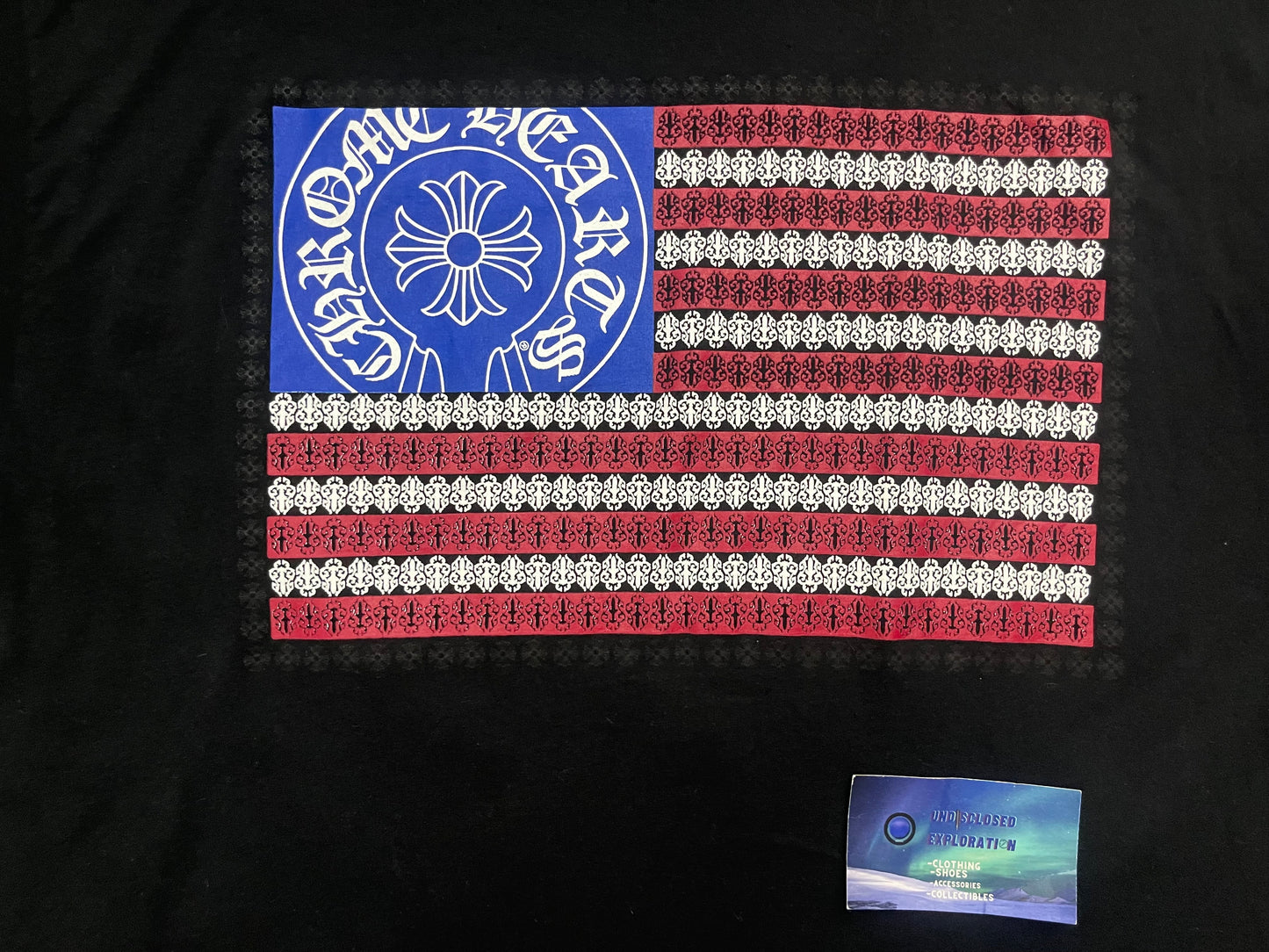 Chrome Hearts USA Flag Dagger Shirt