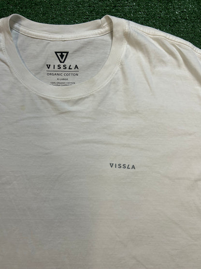 Vissla organic white cotton tee