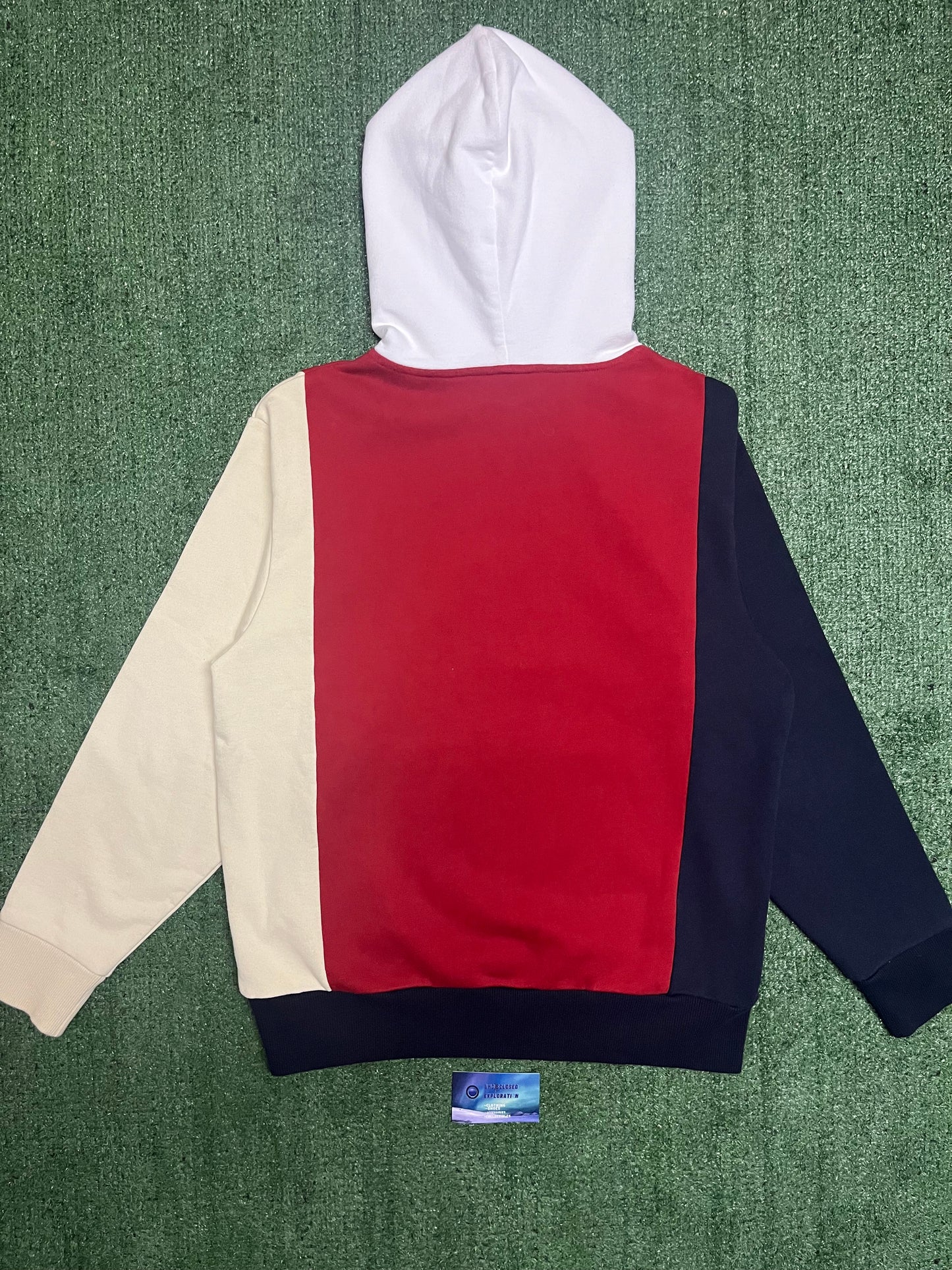 Kith colorblock rugby hoodie