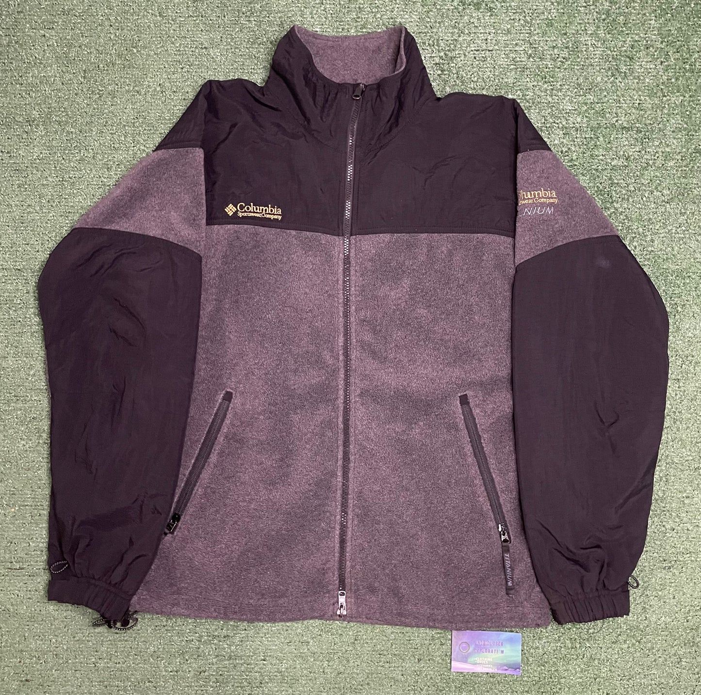 Vintage Columbia titanium fleece