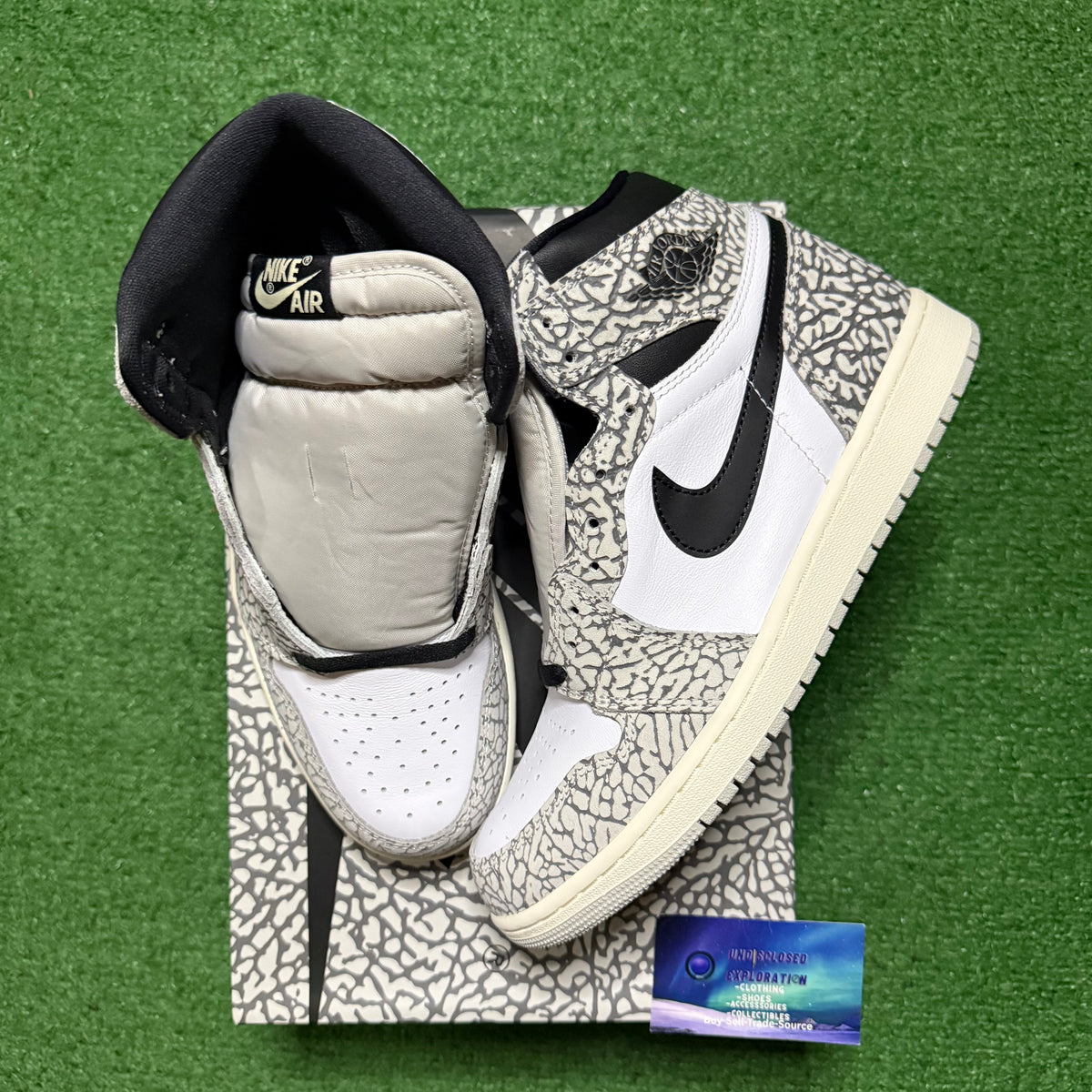 Jordan 1 White Cement