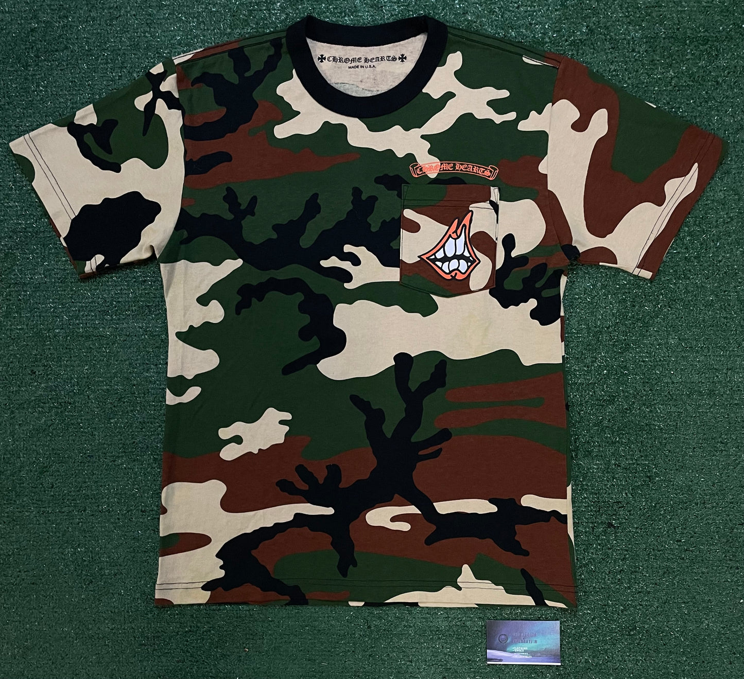 Chrome Hearts matty boy caution tee