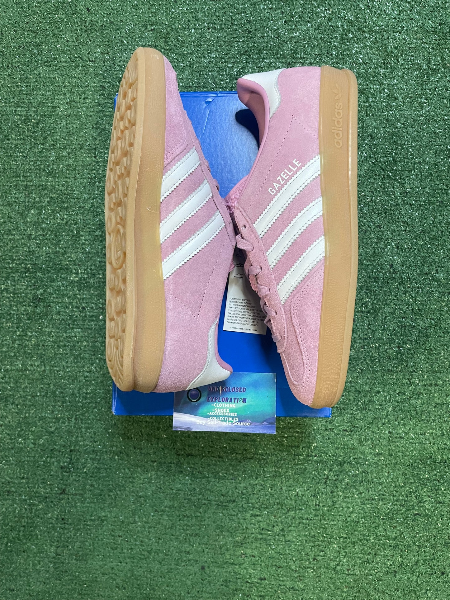 Adidas Gazelle pink gum