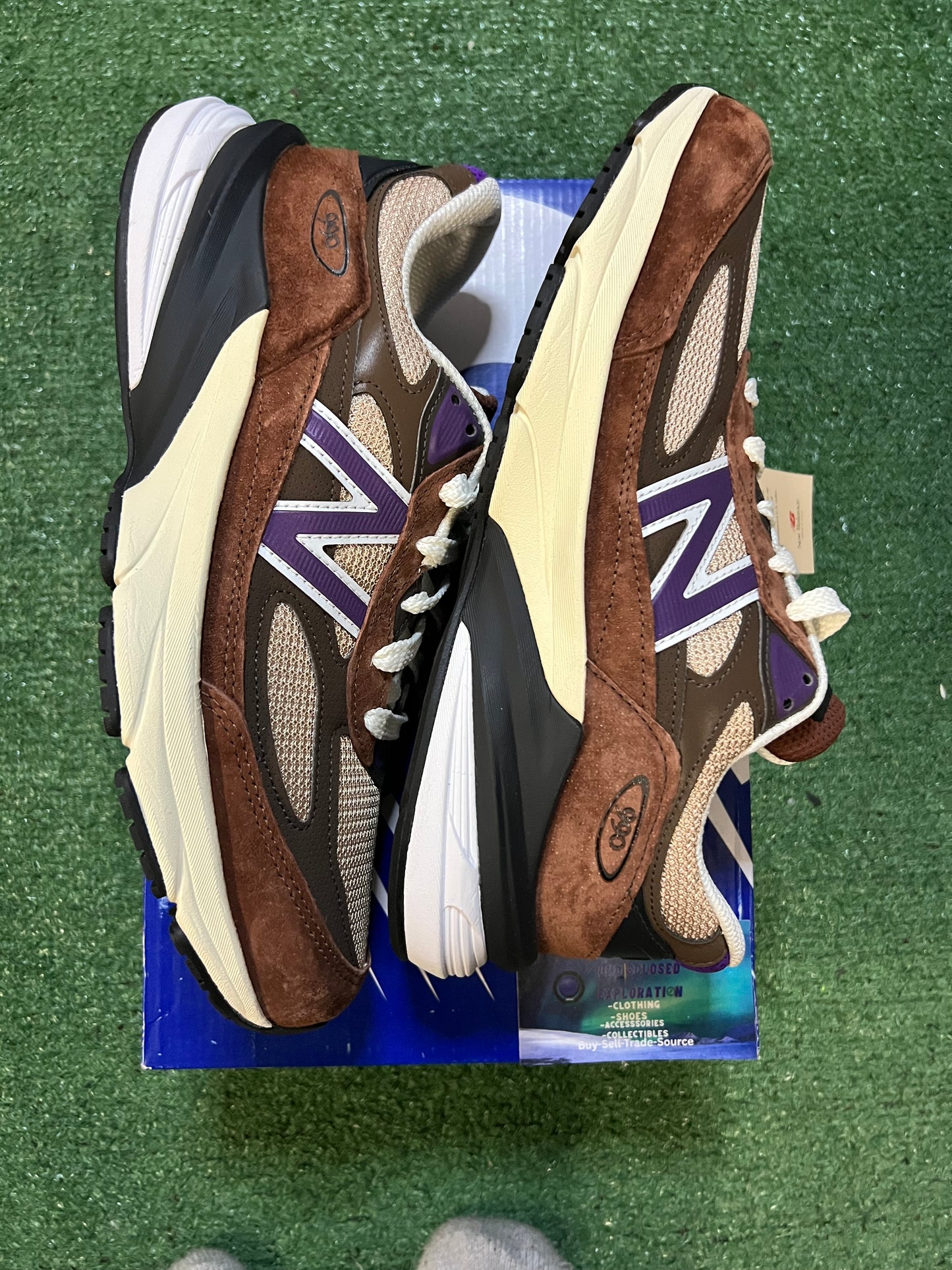 New balance 990v6 rich oak made in USA