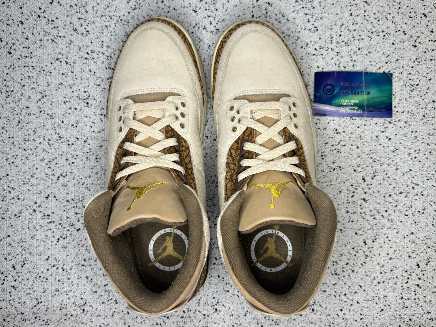 Jordan 3 Palomino 10.5 Men/12 Women “Preowned”
