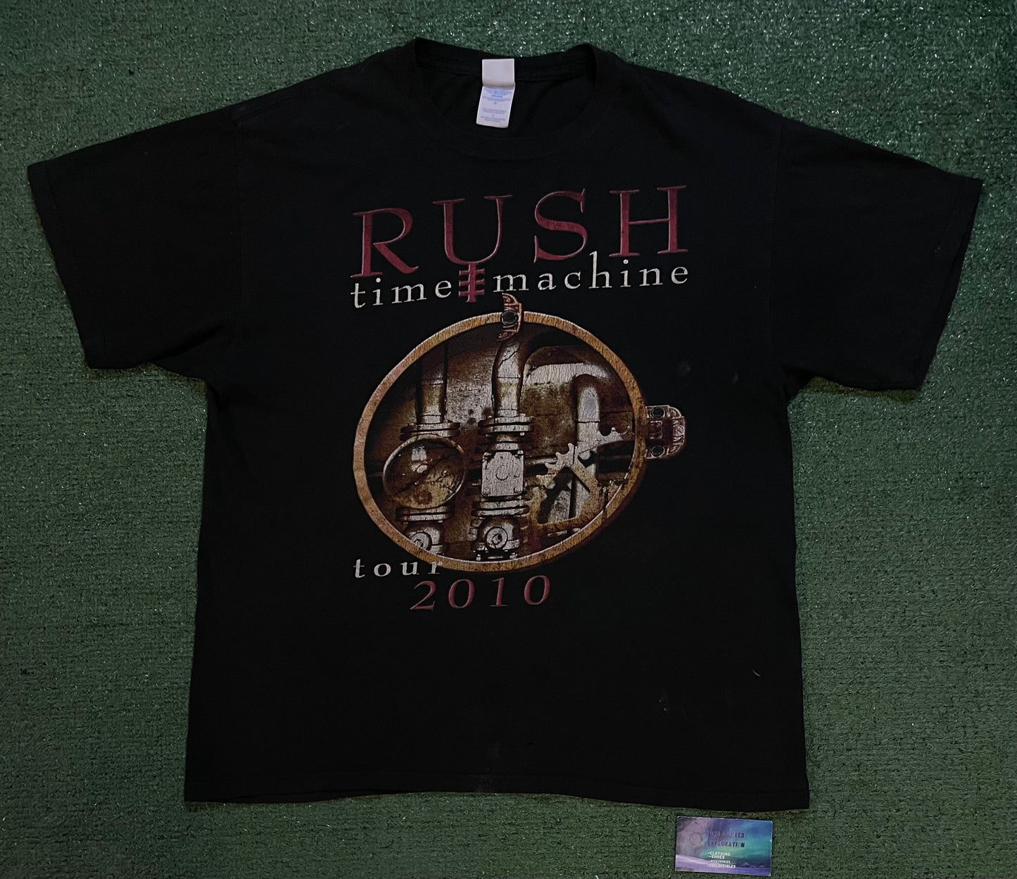 RUSH Time Machine 2010 tour tee