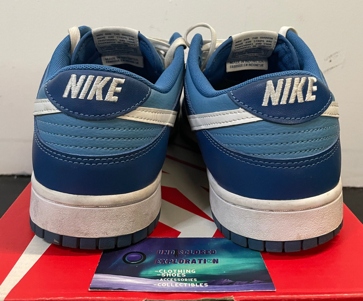 Nike Dunk low dark marina blue size 12men/13.5women